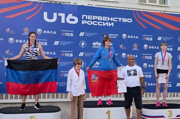 Дончанка Терновая завоевала серебро Первенства России по метанию диска