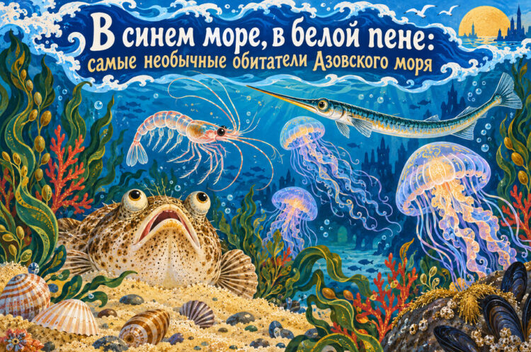 Азовское море: бычки, хамса и звездочет
