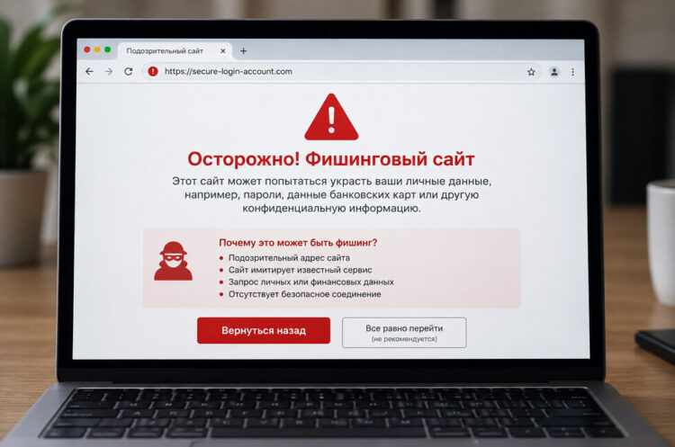 Одна буква на миллион: как фишинговые сайты крадут деньги