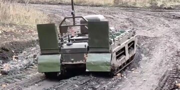 Робот «Курьер» втрое ускорил эвакуацию раненых под Дружковкой