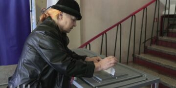 В Макеевке идёт второй день голосования на выборах в Госдуму