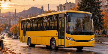 ДНР: девять муниципалитетов получили 25 школьных автобусов