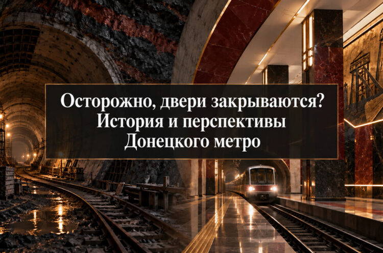 Донецкое метро: три линии, ноль поездов