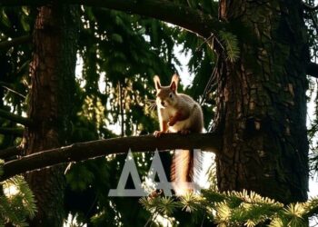 Осенний белкопад: почему бельчата падают с деревьев