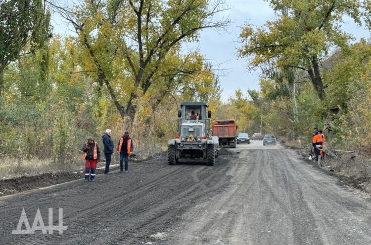 В Донецке дополнительно обновят 57 км дорог