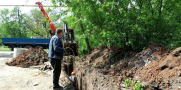 В Горловке заменили 416 метров водопроводных сетей
